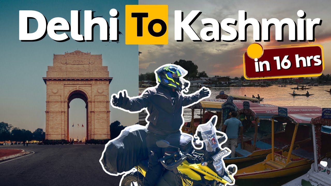 Solo Motorcycle Ride: Delhi to Kashmir | A Biker's Odyssey