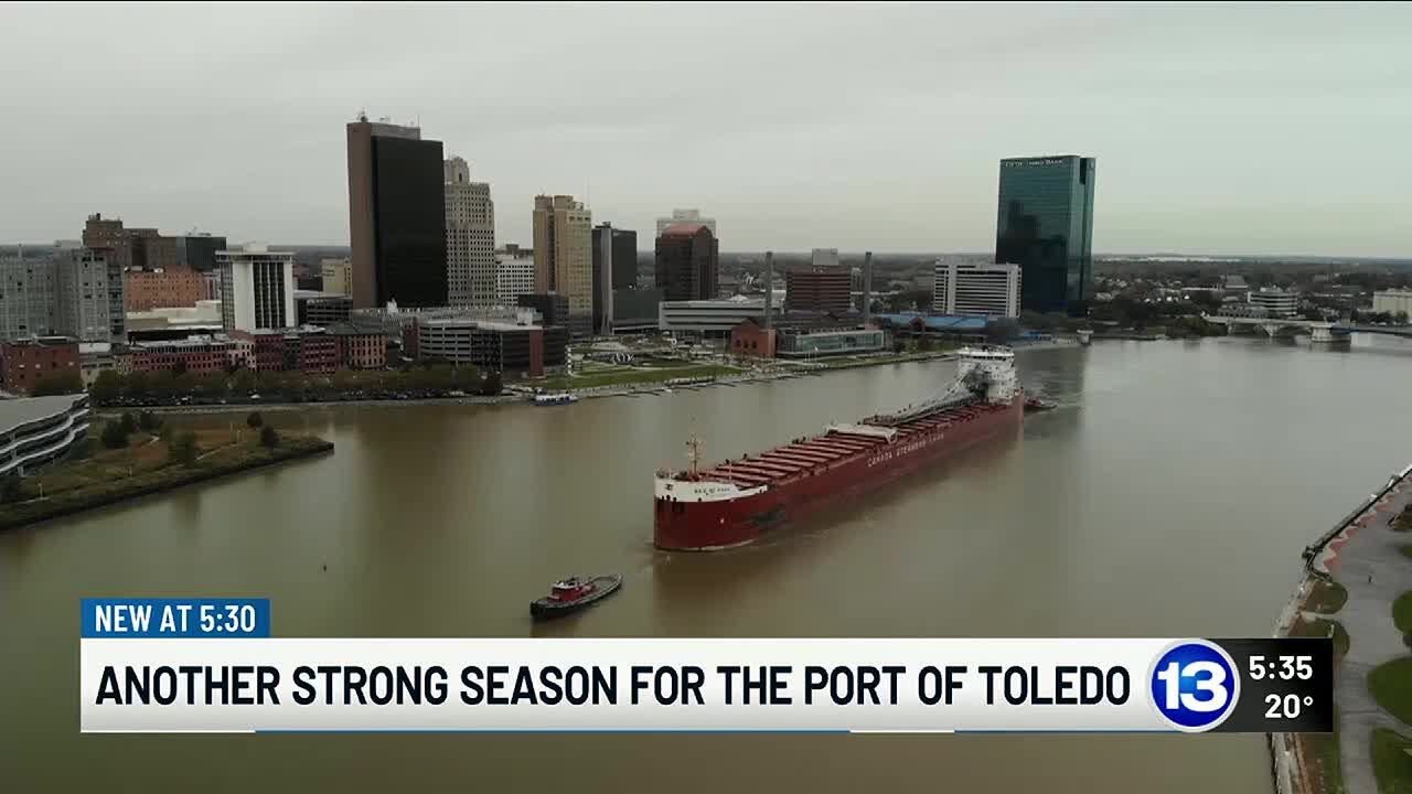 Another strong season for the Port of Toledo