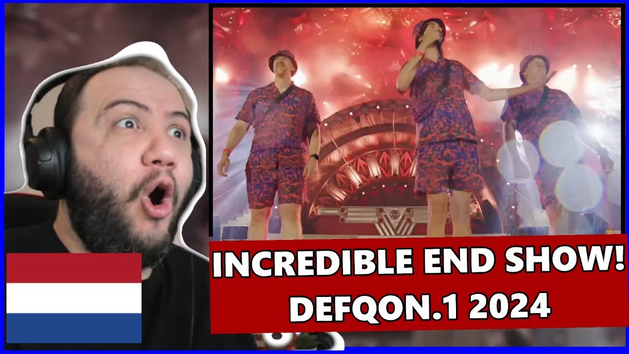 DUTCH EARTHQUAKE! AMAZING DEFQON.1 2024 END SHOW, CLOSING RITUAL REACTION | Teacher Paul Reacts 🇳🇱