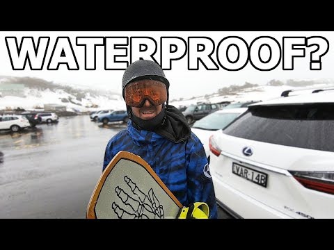 How Waterproof Are Snowboard Jackets? Field Test