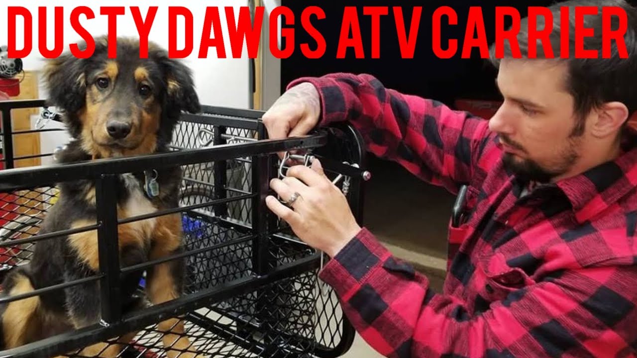 Dusty Dawgs ATV Dog Carrier! YouTube