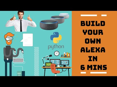 Build Your Own Alexa At Home In 6 Minutes | Amazon | Python Project