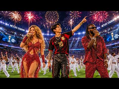 World Cup 2026 Closing Ceremony - Jung Kook ft. Shakira Inspired (Fan Made) - ONE WORLD FOREVER 4K
