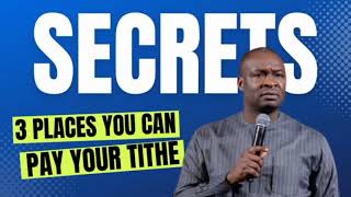 Famous THE THREE PLACES TO PAY YOUR TITHE By Apostle Joshua Selman Profile