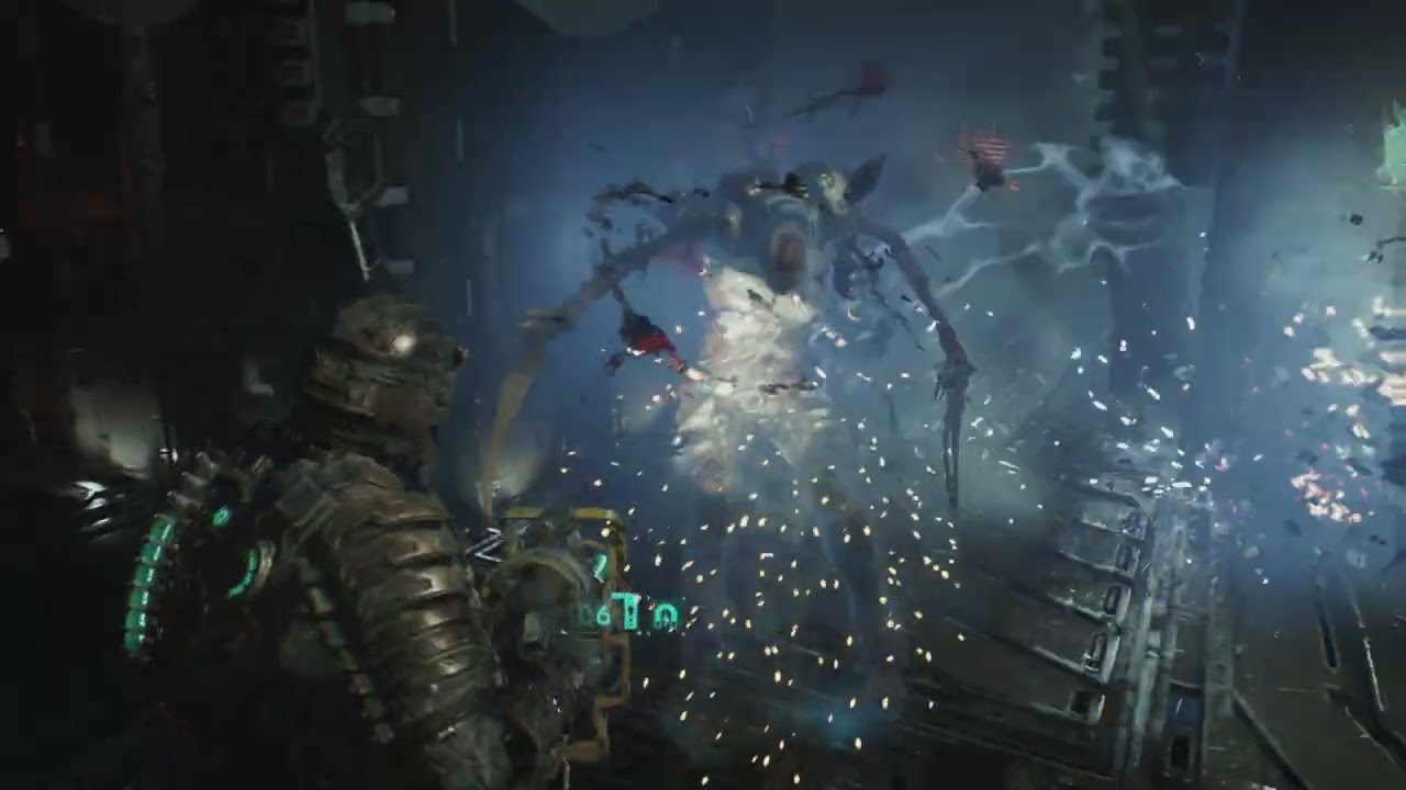 Dead Space Remake - Chapter 11 Engage The Cargo Crane: Raise Access Bridges For Marker Gameplay XSX