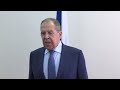 Пресс-конференция С.Лаврова по итогам Международной конференции по евразийской безопасности