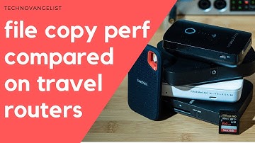 Comparing File Copy Performance on RAVPower FileHubs and the Kingston Mobilelite