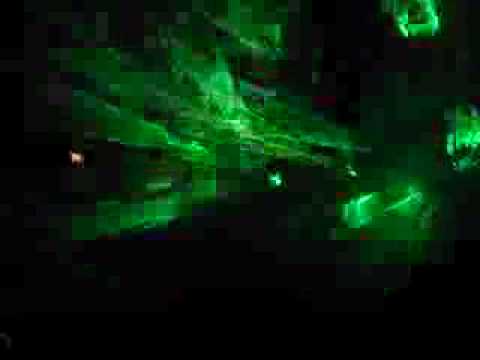 Lasershow - VANDEMATRAM @ techniche 2009 - IIT guw...