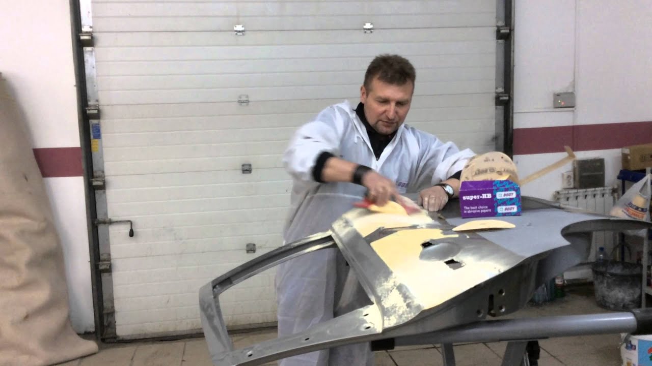 Виды автомобильных шпатлевок