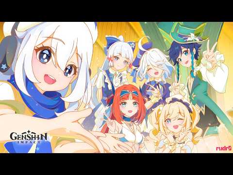 Official Genshin Impact 6th Anniversary Song "A Letter From the Wind"  ( EN VERSION ) | Genshin 7.1