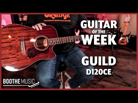 Електро-акустична гітара GUILD D-120CE (NATURAL), видео 1