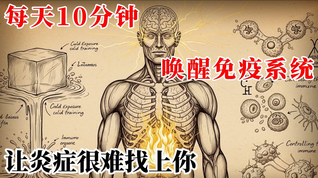 如何控制自己的免疫系统？一份被科学验证的“炼金术”档案：从此告别感冒和炎症