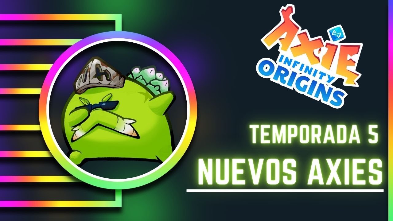 Nuevos Axies para la Temporada 5 en Axie Infinity