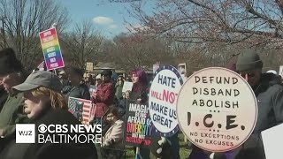 Maryland joins "biggest protest in U.S. history' against Trump policies