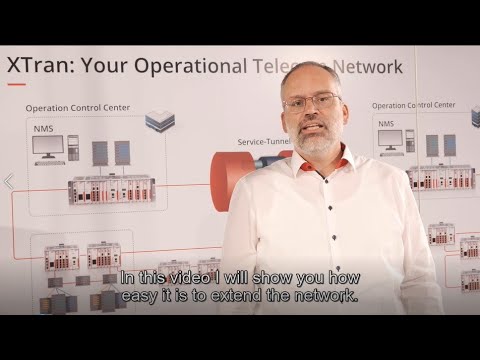 XTran by OTN Systems  - How to insert a node into an MPLS-TP network