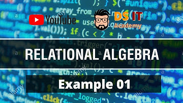 Relational Algebra Example 01 Explained in  Sinhala