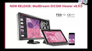 ONLINE WEBINAR: 'What’s new in MedDream DICOM Viewer v8.9.0?'