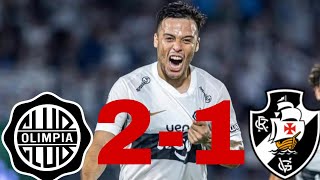 🚨 Olimpia vs Vasco da Gama (2-1) | Relato Paraguayo Bruno Pont | Copa Sudamericana 2026🇵🇾🇧🇷