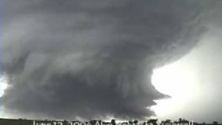 Alvo Ne Supercell On June 13 2004 With Brief Multivortex Tornado Touchdown