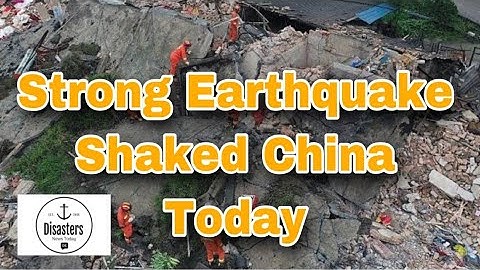 BREAKING : Strong earthquake strikes China Today