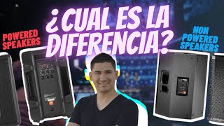 Bocinas Amplificadas vs. No Amplificadas