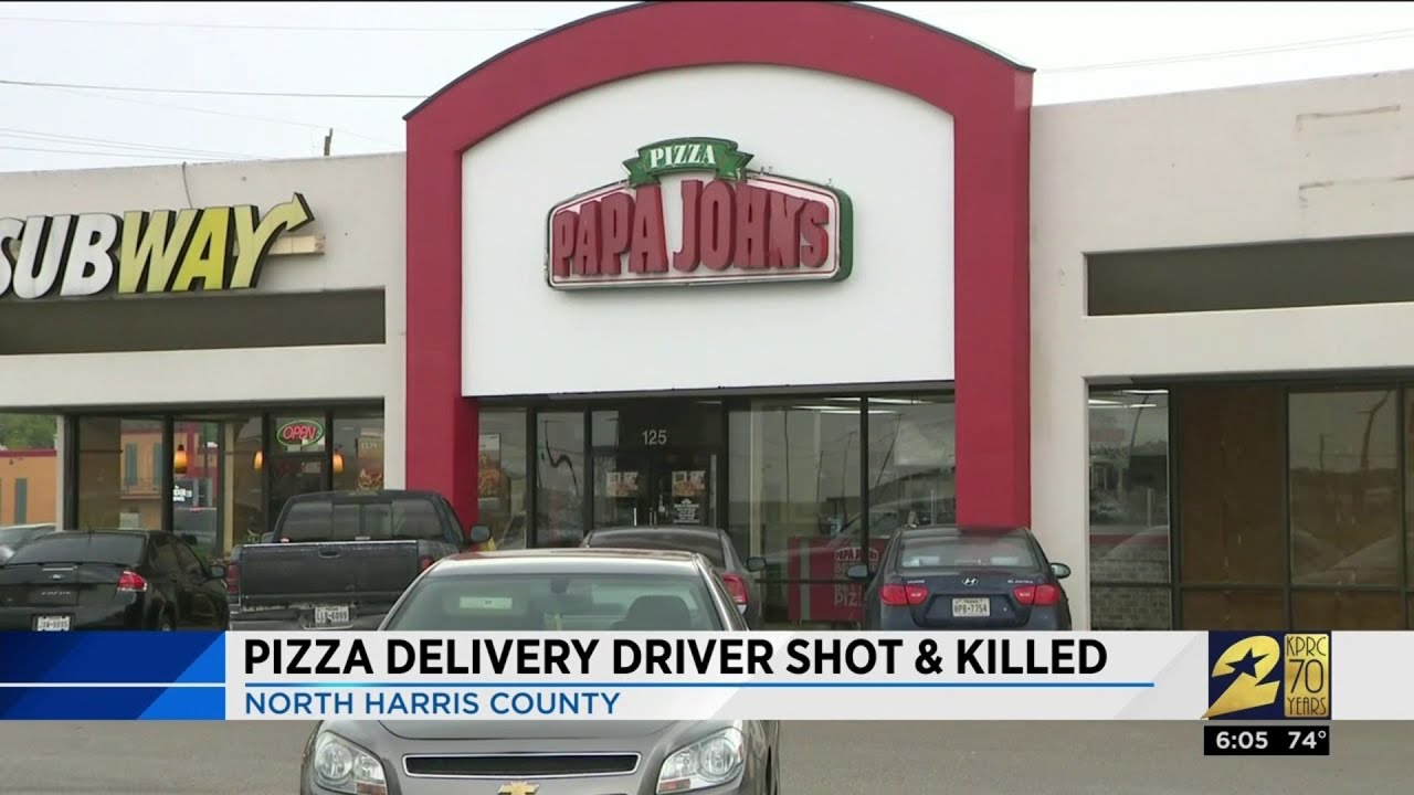 Pizza delivery driver shot and killed in north Harris County - YouTube