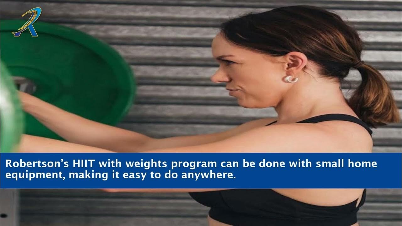 Heather Robertson Hiit With Weights YouTube