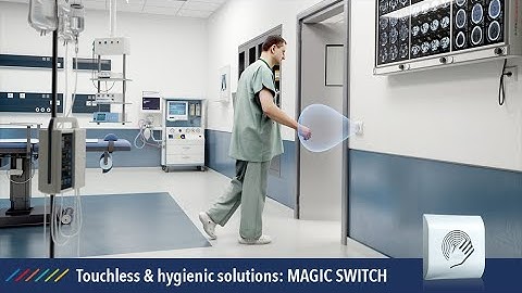 Touchless & hygienic solutions: MAGIC SWITCH (product)