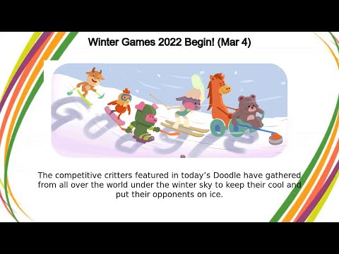 winter paralympics | Winter Games 2022 Begin! (Mar 4)