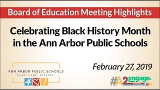 The American Association of School Boards congratulates the Black History Month Committee on its com