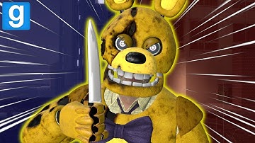 Getting HUNTED DOWN by FNAF Movie Nextbots in GMOD!