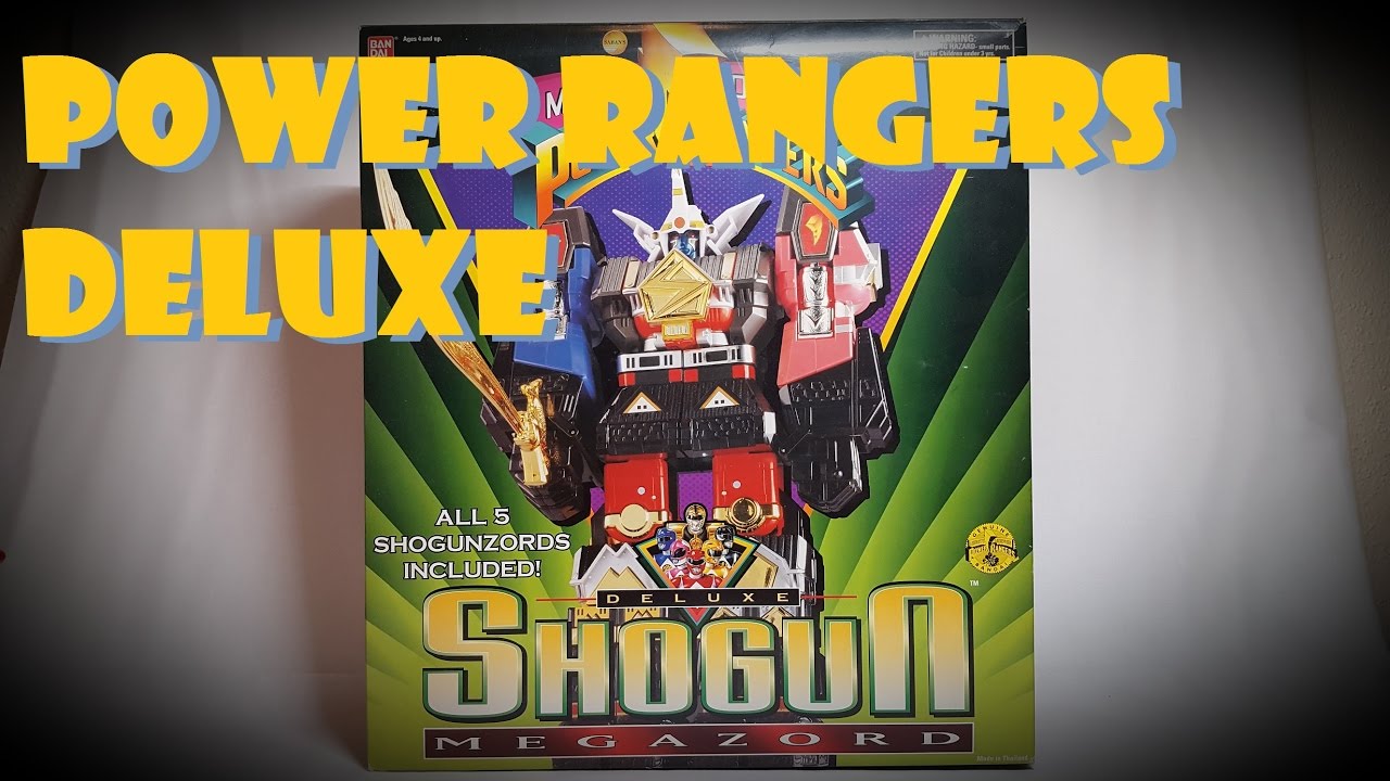 SHOKY REVIEWS: Power Rangers Deluxe Shogun Megazord (1995)