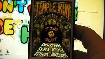 Temple Run App Review for iPhone, iPod Touch and iPad (HD)
