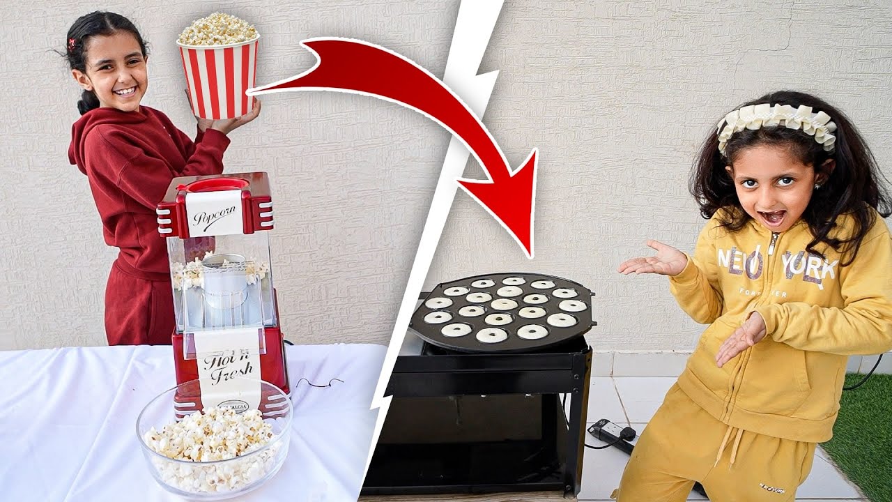 بياعة البوب كورن ضد بياعة الدونات ! لولو