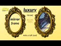 Old mirror makeover ideas easy diy mirror frame mirror decoration ideas diy wall decoration ideas