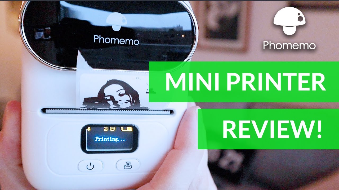 Mini Printer Review - Phomemo Label Printer 