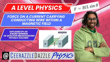 A Level Physics A-A*: F= BILsin(θ) Force on a conducting wire within a magnetic field