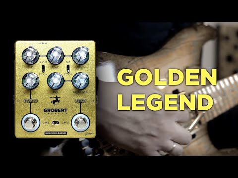 GROBERT EFFECTS // Golden Legend // Klon Centaur with 6 knobs! // Full Demo