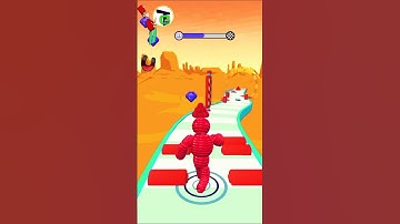 Rope-Man Run😱Game levels 11 #shorts #games #funny