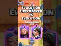 Can Evolution Princess Beat Evolution Firecracker? 🤔 #clashroyale #shorts
