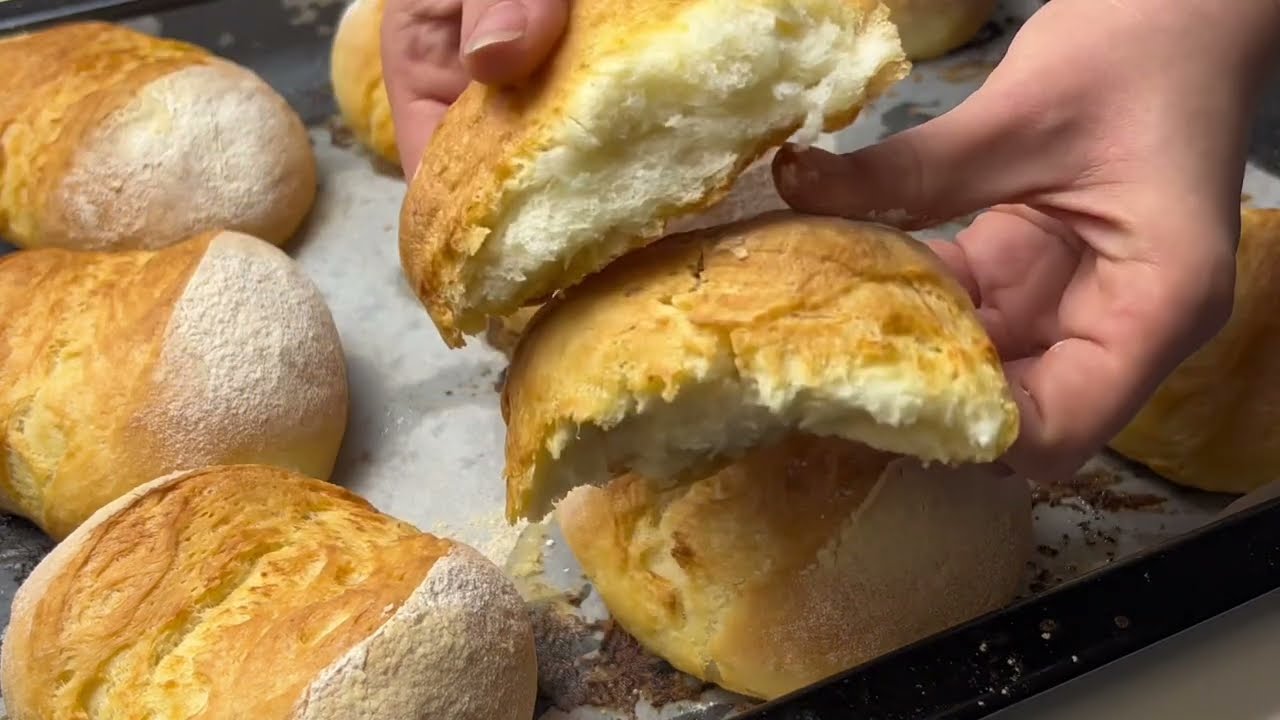 Fluffy bun recipe, so easy