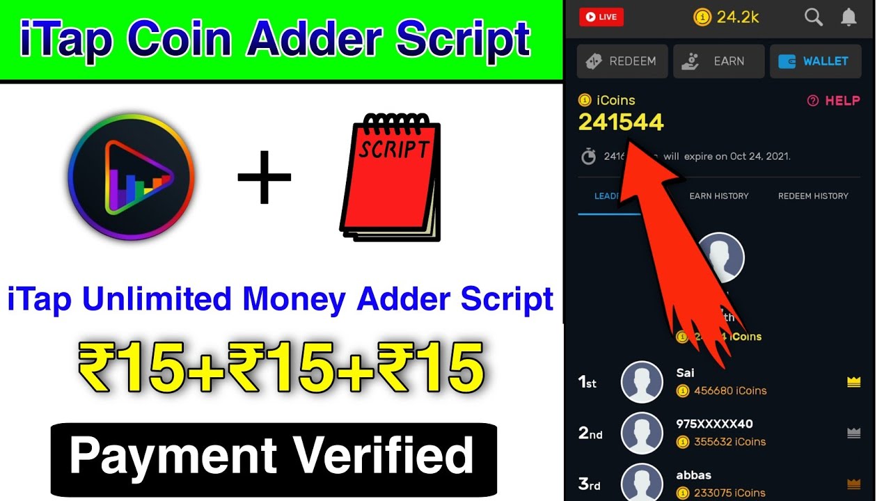 iTap App Unlimited Trick | iTap App Live Payment Proof | iTap App Se Paise Kaise Kamaye ||