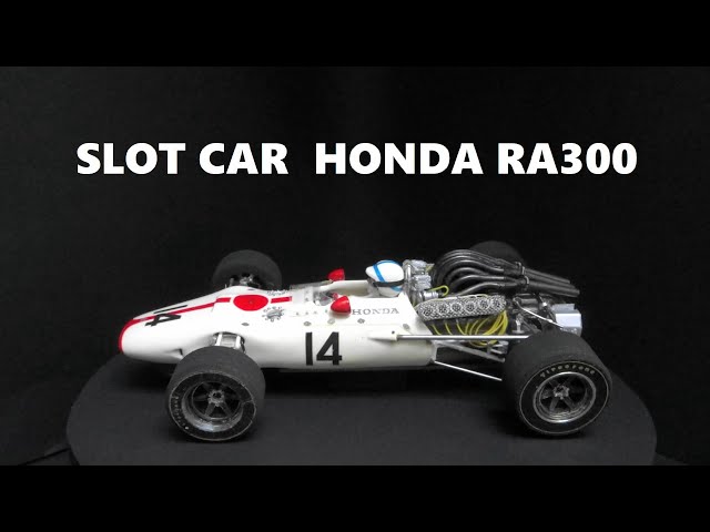 1/24 F1 HONDA RA300 No14 SLOT CAR. 1967 ItalianGP First. F1 ホンダ
