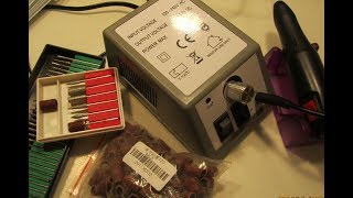 Бюджетный аппарат для маникюра и педикюра с AliExpress. Бюджетный аппарат для маникюра и педикюра с AliExpress.