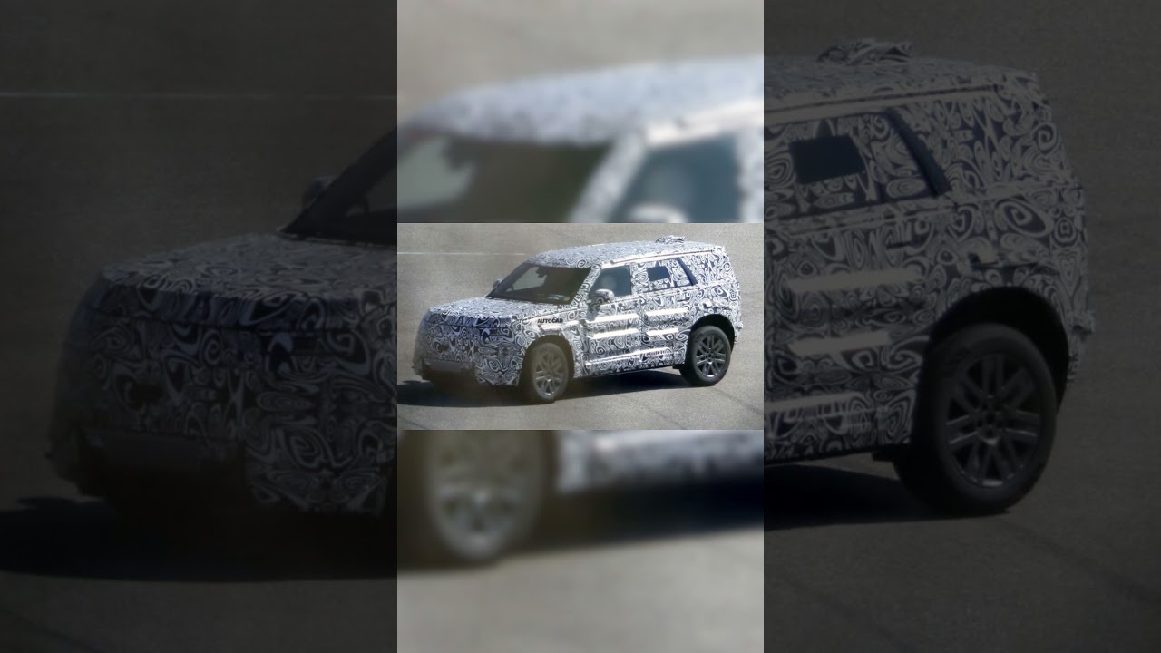 Baby Defender വരുന്നു #defender #landrover #tata Land Rover is about to introduce the baby Defender
