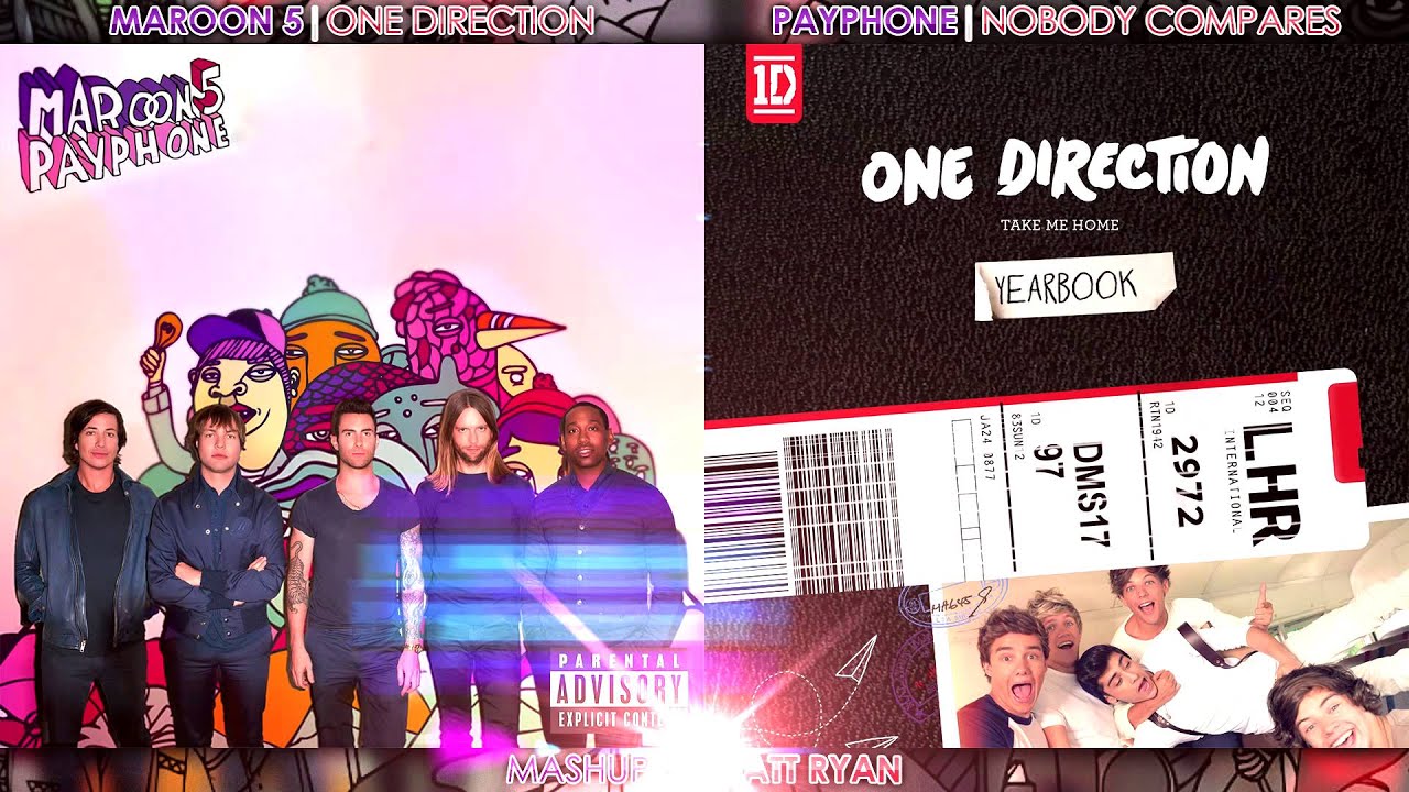 Maroon 5 Vs. One Direction - Payphone (Mashup) [No Rap]