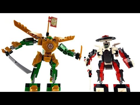 LEGO Ninjago - Set Lloyds Review 2023 Winter / / Mech-Duell YouTube - 71781 EVO