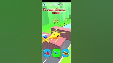 Shape-shifting Funny Race Gameplay Level-237 new hyper casual games #shorts #gameplay #shapeshifting