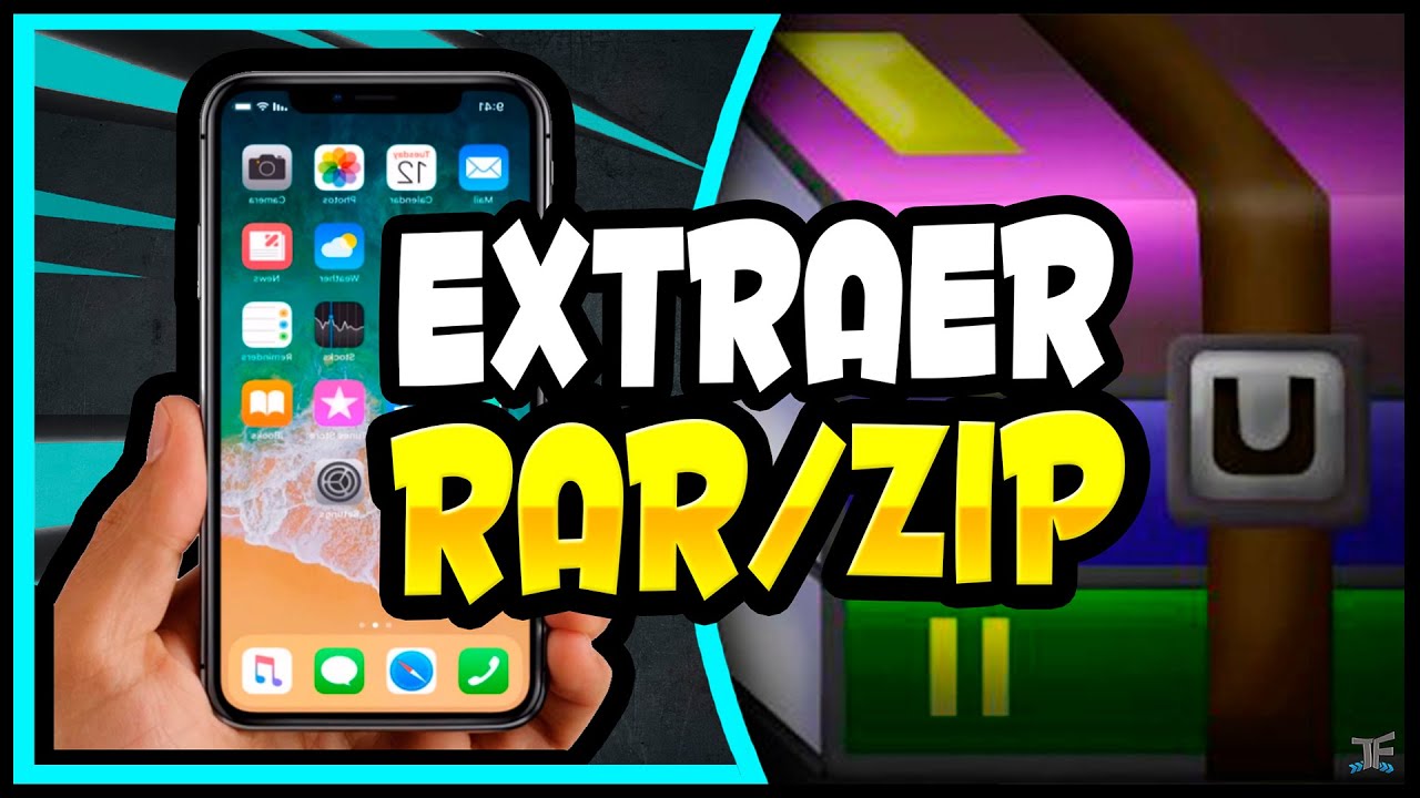 Como DESCOMPRIMIR Y ABRIR archivos RAR Y ZIP En MOVIL ANDROID APP