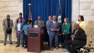 KY Black Legislative Caucus hosts event to support Tennessee 3, urge laws stopping gun violence